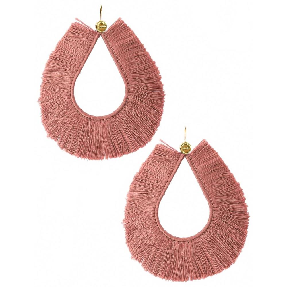 NEW ERIKA PEÑA women's silvia tassel earring in desert